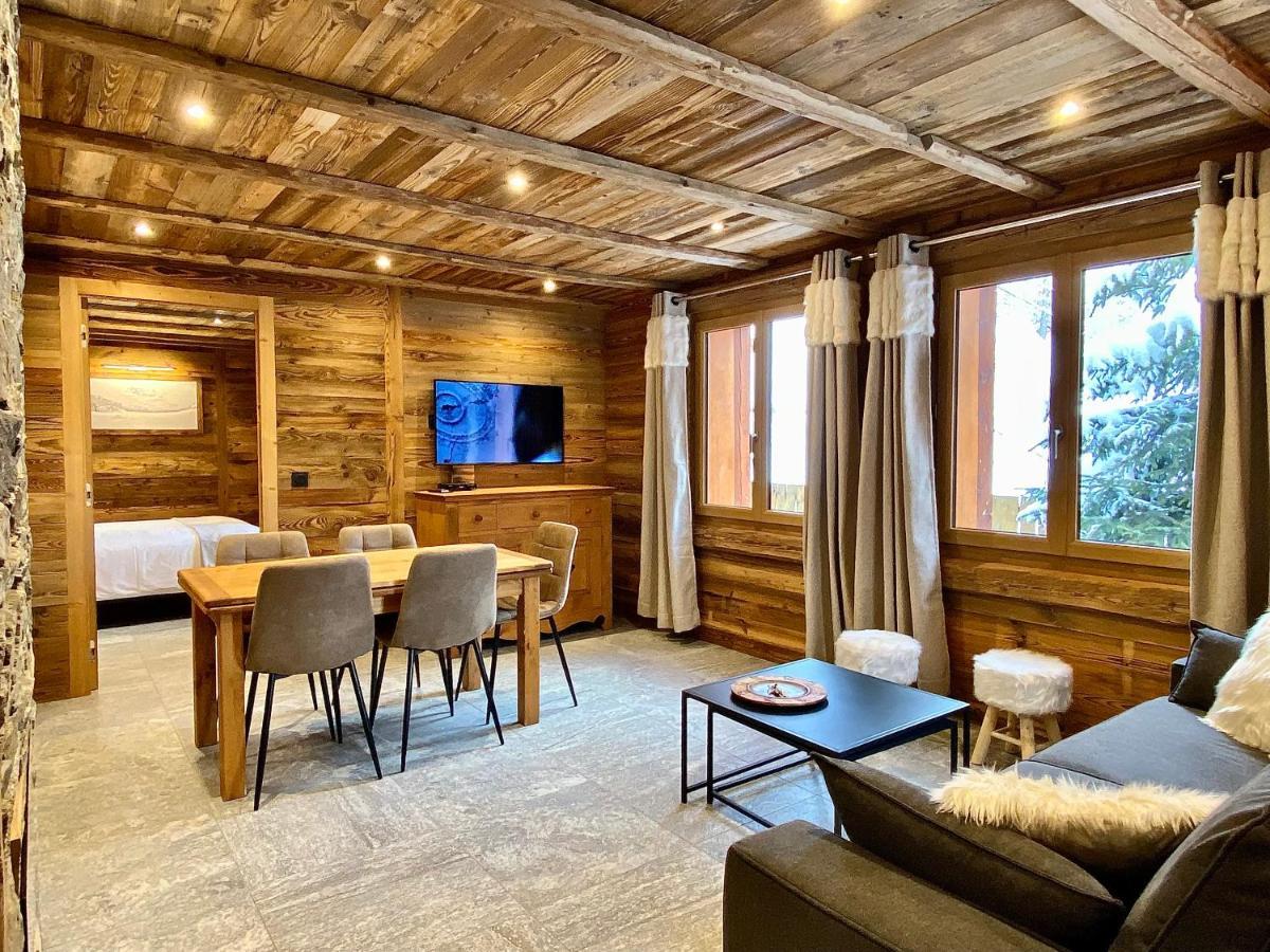 Chalet Les Cocales Residence Sejour Et Nuitees B&B - Appartement Pin Cembro Bessans Eksteriør bilde