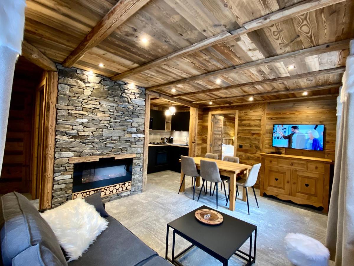 Chalet Les Cocales Residence Sejour Et Nuitees B&B - Appartement Pin Cembro Bessans Eksteriør bilde