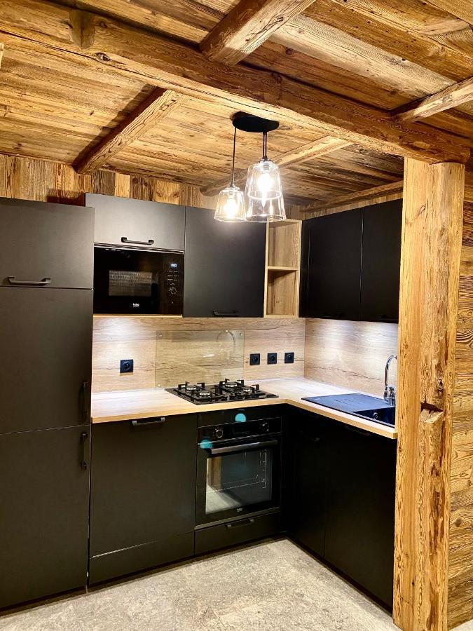 Chalet Les Cocales Residence Sejour Et Nuitees B&B - Appartement Pin Cembro Bessans Eksteriør bilde