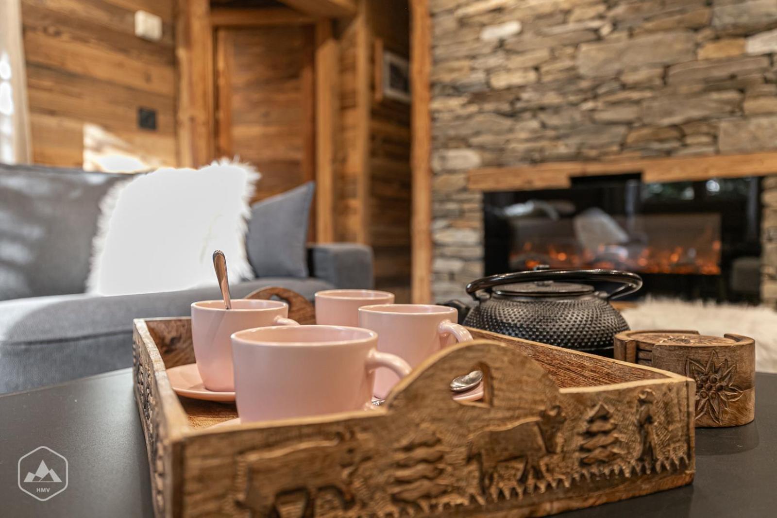 Chalet Les Cocales Residence Sejour Et Nuitees B&B - Appartement Pin Cembro Bessans Eksteriør bilde